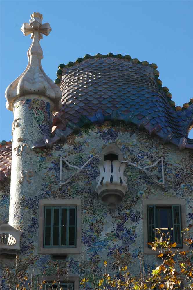 09 - Barcelona - Gaudí - Casa Batlló - fachada exterior
